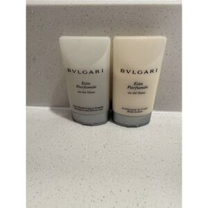 2 Bvlgari Eau Parfumee AU THE BLANC Shampoo Lotion 1oz / 30ml each